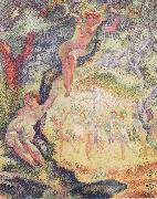 Henri Edmond Cross The Clearing oil painting reproduction